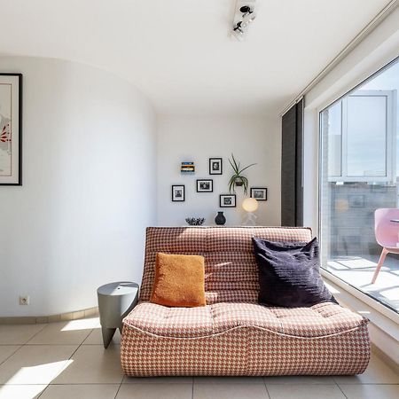 شقة Penthouse Bij Leopoldpark أوستيند المظهر الخارجي الصورة