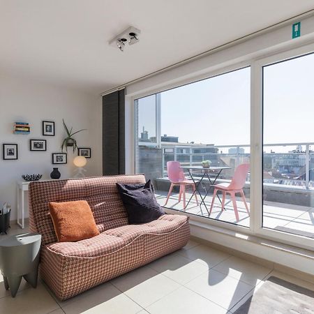 شقة Penthouse Bij Leopoldpark أوستيند المظهر الخارجي الصورة