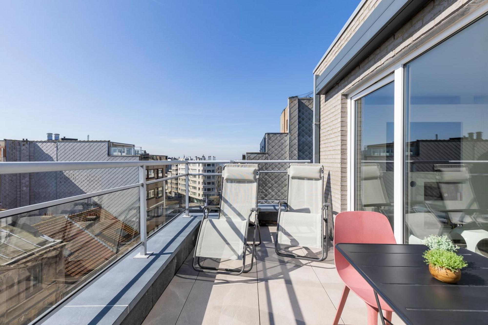 شقة Penthouse Bij Leopoldpark أوستيند المظهر الخارجي الصورة