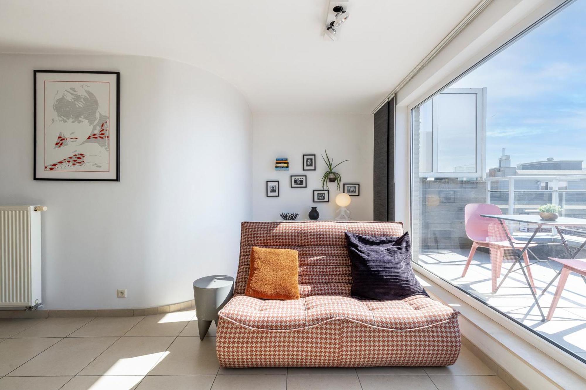 شقة Penthouse Bij Leopoldpark أوستيند المظهر الخارجي الصورة