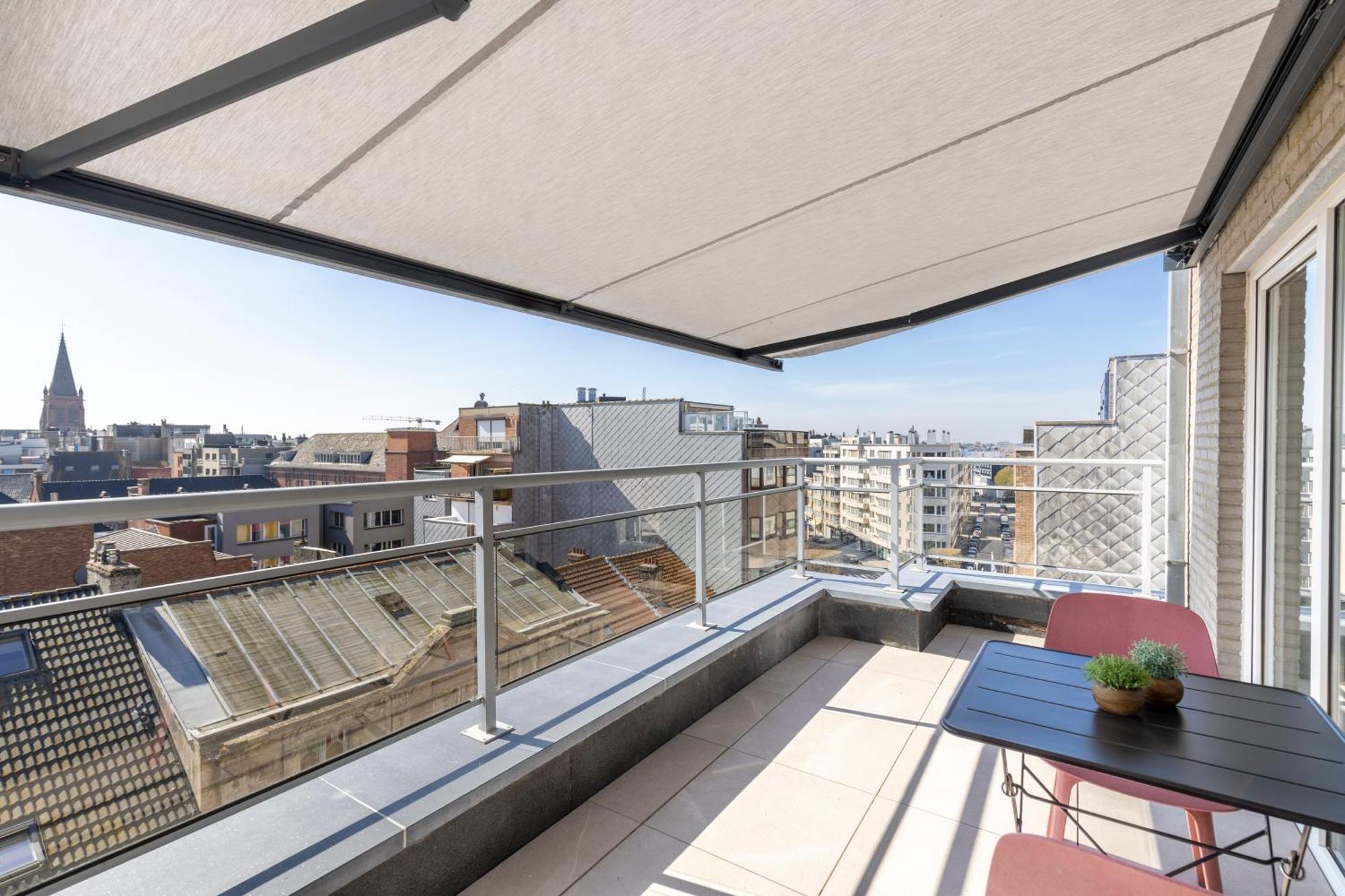 شقة Penthouse Bij Leopoldpark أوستيند المظهر الخارجي الصورة