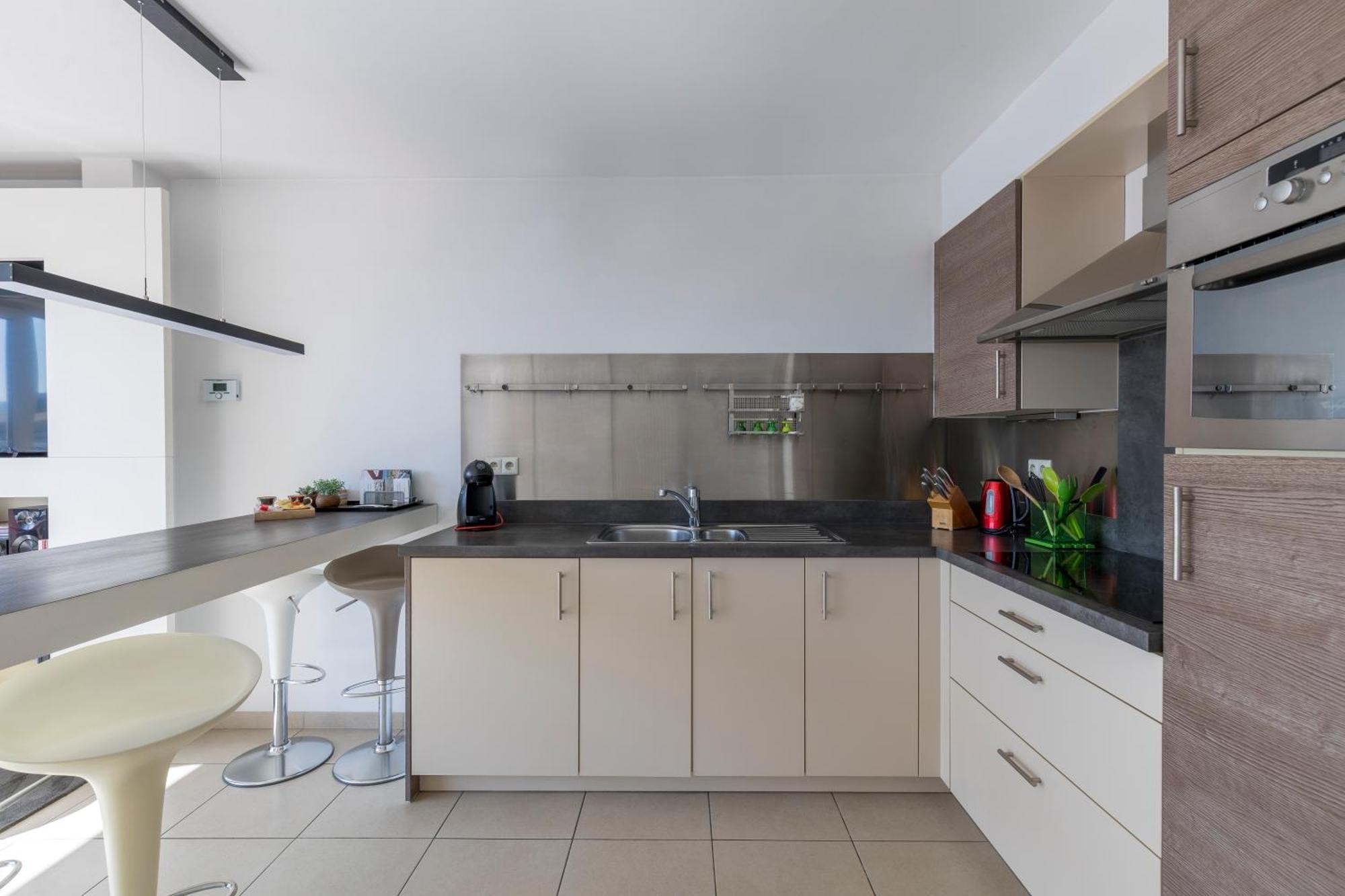 شقة Penthouse Bij Leopoldpark أوستيند المظهر الخارجي الصورة