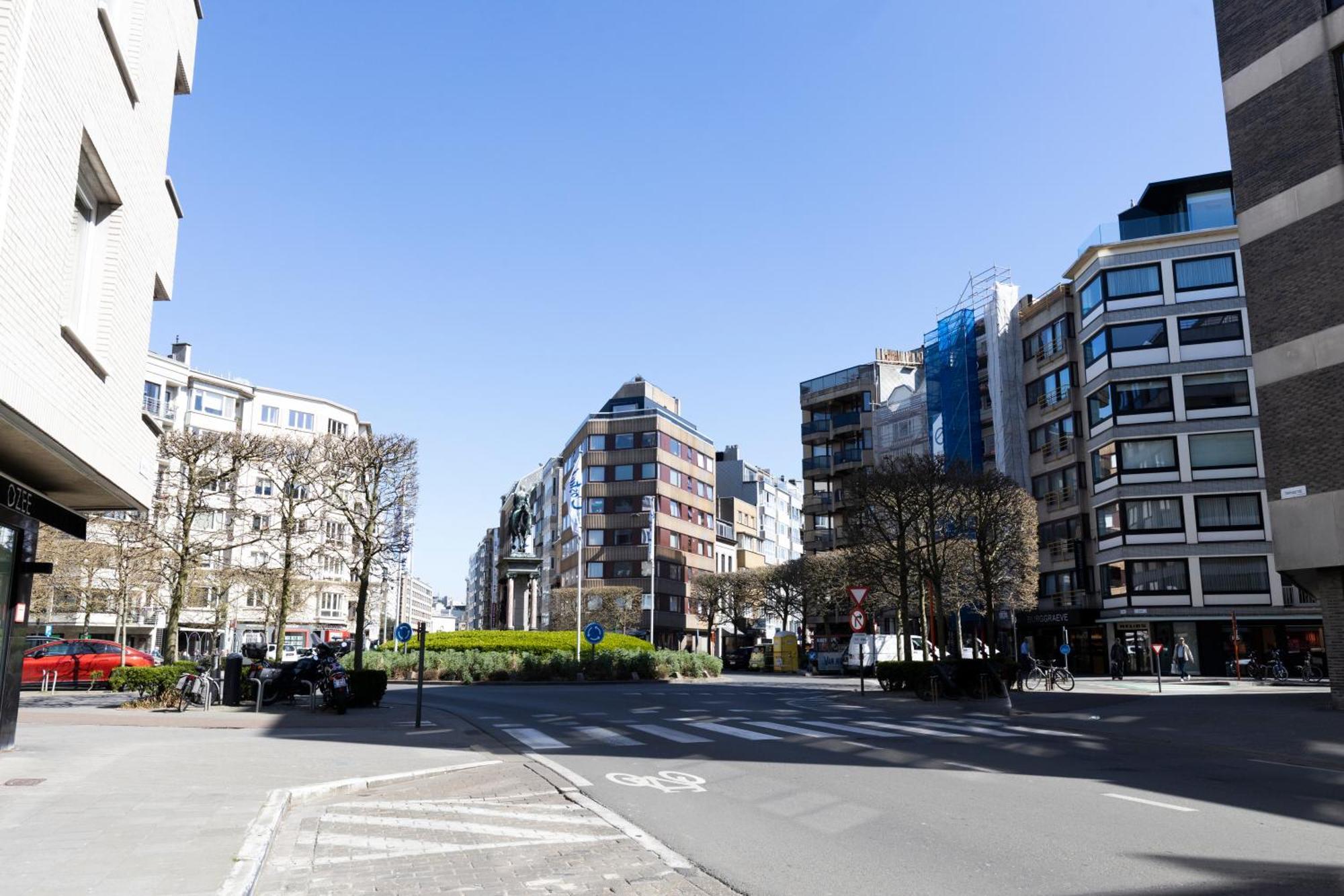 شقة Penthouse Bij Leopoldpark أوستيند المظهر الخارجي الصورة