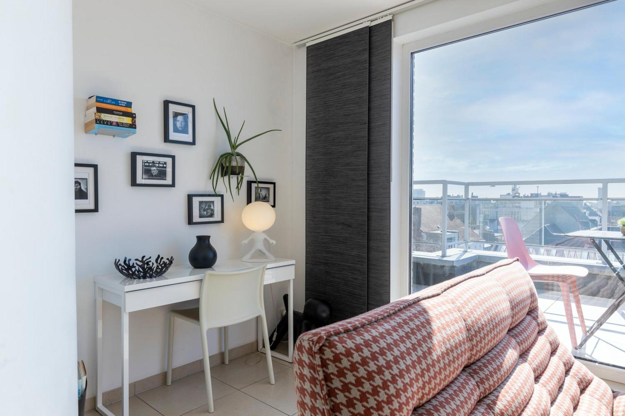 شقة Penthouse Bij Leopoldpark أوستيند المظهر الخارجي الصورة