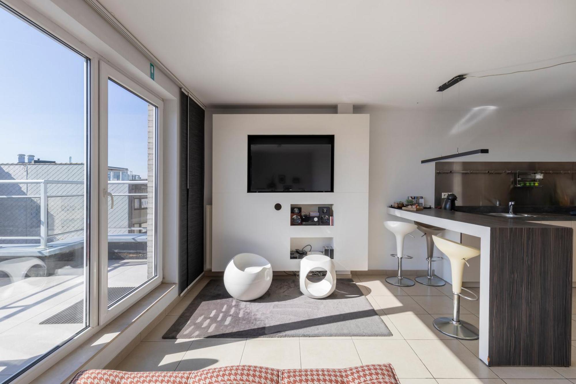 شقة Penthouse Bij Leopoldpark أوستيند المظهر الخارجي الصورة
