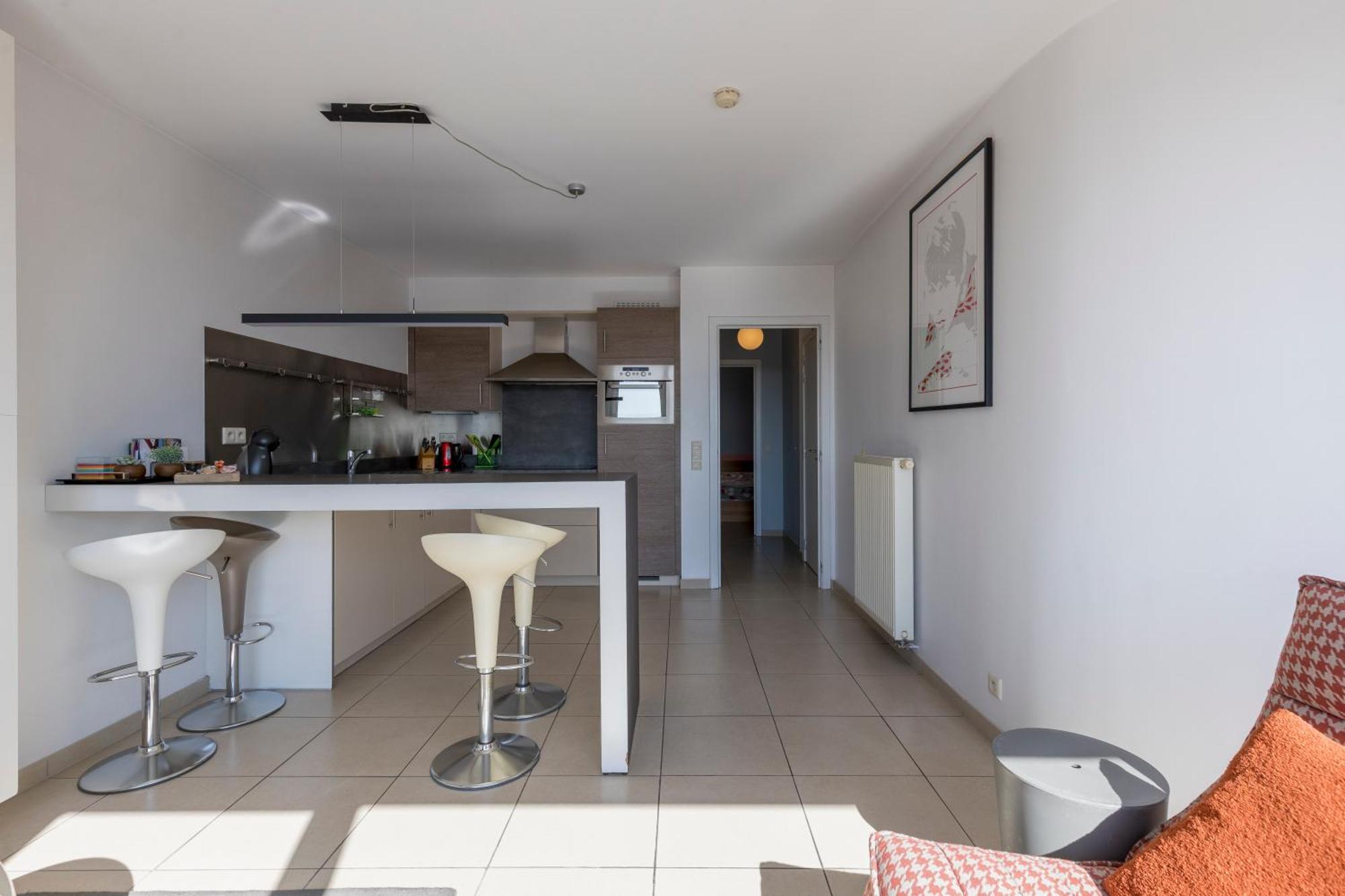شقة Penthouse Bij Leopoldpark أوستيند المظهر الخارجي الصورة